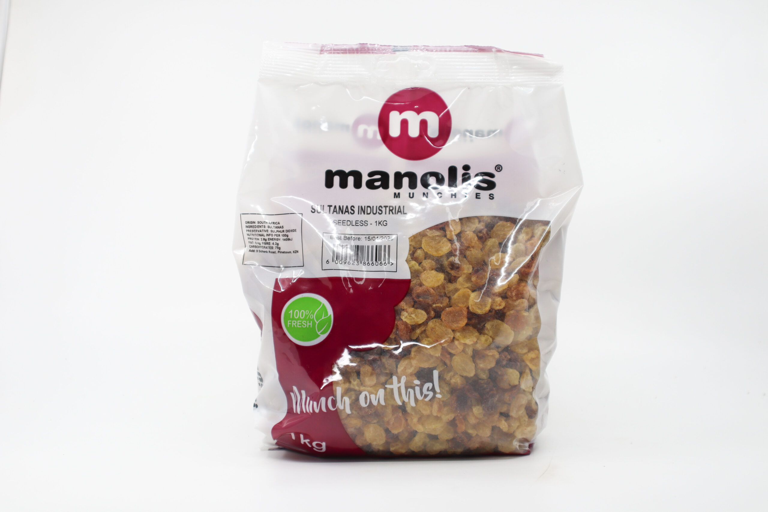 Sultanas Industrial Grade 1kg